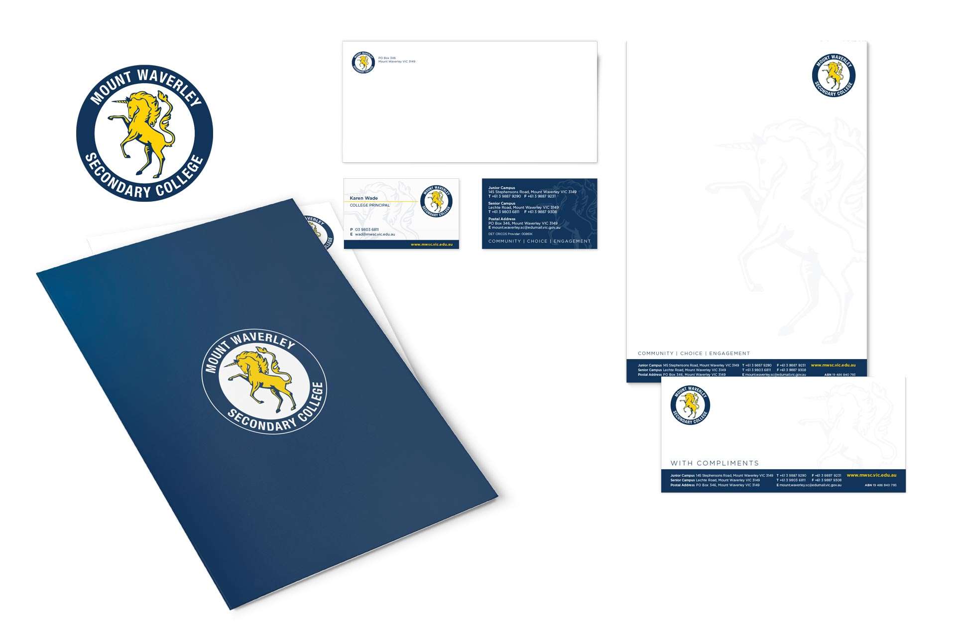 Mount Waverley Secondary College Stationery