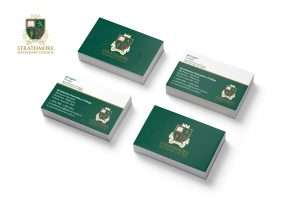 Strathmore Secondary College Business Cards International Marketing