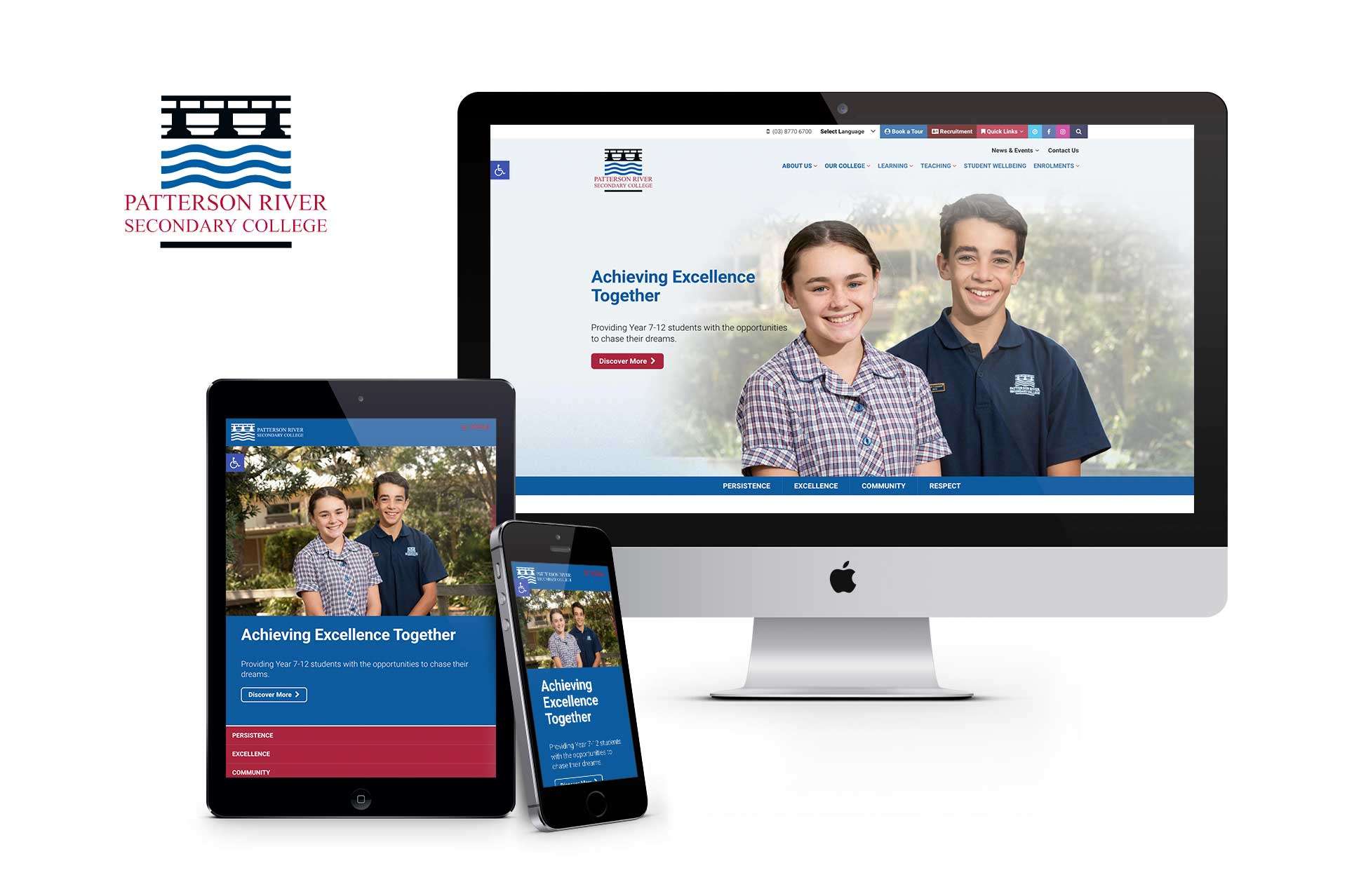 Patterson River Secondary College School Website