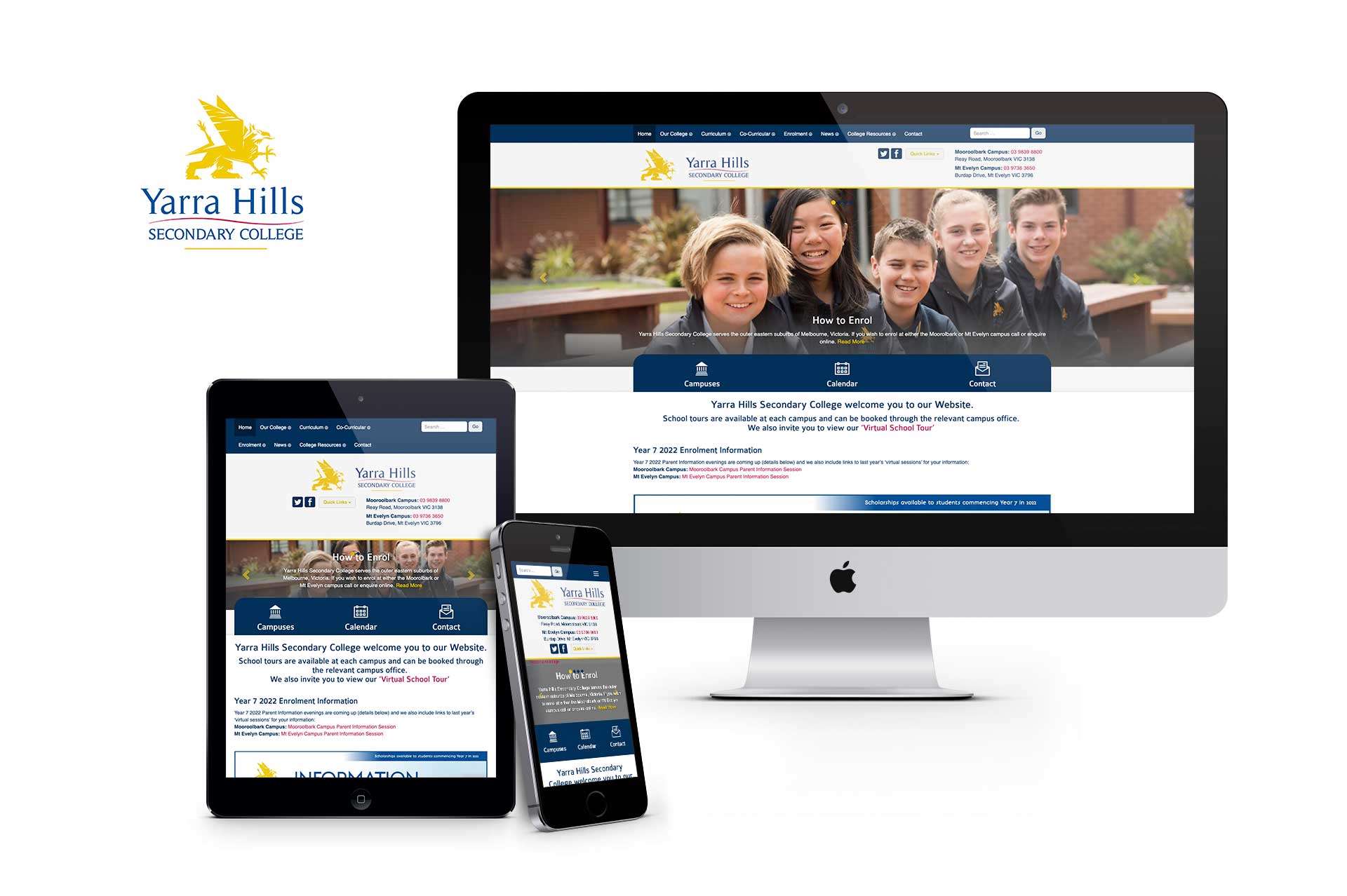 Yarra Hills Secondary College School Website
